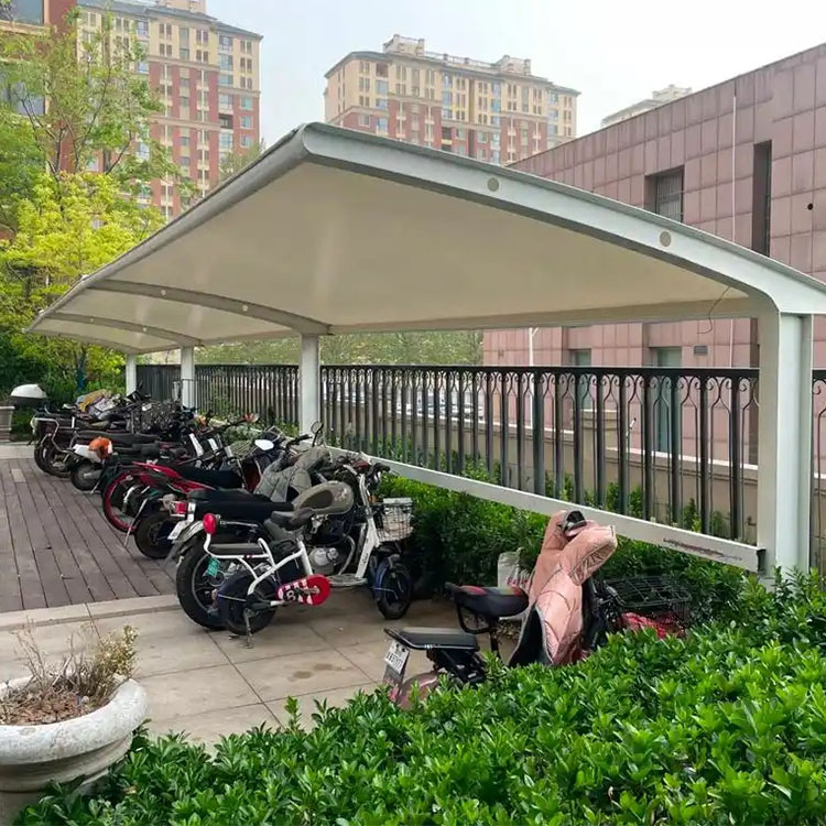 沁源县膜结构电动车棚